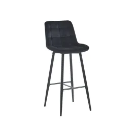 hoker-krzeslo-barowe-loft-czarny-welur-metalowe-czarne-nogi-furnitex