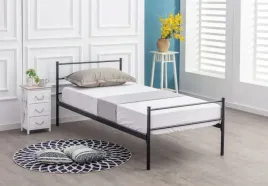 lozko-90x200-metalowe-ze-stelazem-czarne-marki-furnitex-skandynawskie