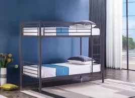 lozko-pietrowe-czarne-metalowe-rozkladane-2-lozka-furnitex-drabinka-2w1