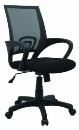 obrotowe-krzeslo-dzieciece-czarne-do-biurka-do-nauki-furnitex-z-siatki