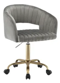 obrotowy-fotel-szary-z-weluru-pikowany-na-zlotych-nogach-toaletowy-furnitex