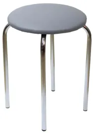 krzeslo-taboret-z-eko-skory-szare-metalowe-nogi-furnitex