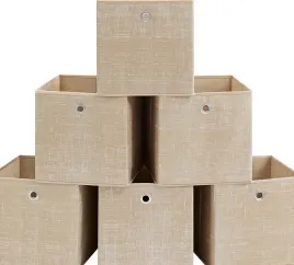 pudelka-do-przechowywania-skladane-6-sztuk-kostki-30x30x30-bezowe