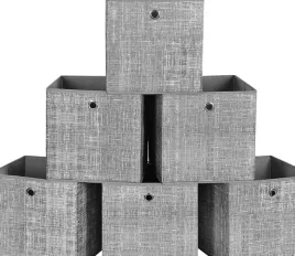 pudelka-do-przechowywania-skladane-6-sztuk-kostki-30x30x30-szare