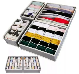 organizer-na-bielizne-do-szafy-szuflady-zestaw-4el