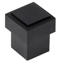 stoper-drzwiowy-tupai-2617-q153-czarny-przykrecany-kwadrat-32mm