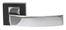 klamka-kwadrat-venezia-czarna-chrom