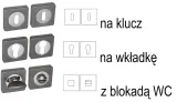 klamka-iris-grafit-matowy-chrom-rozety-kolor-srebrny-czarny