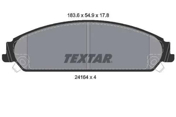 textar-klocki-przod-chrysler-300c-dodge-challenge-stan-nowy