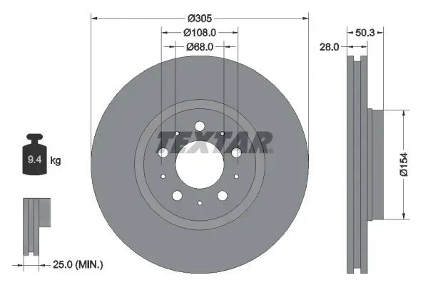 textar-92100603-tarcza-hamulcowa-jakosc-czesci-zgodnie-z-gvo-q-oryginal-z-logo-producenta-czesci-oem-oes