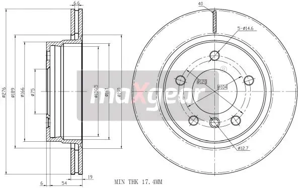 maxgear-19-0846-tarcza-hamulcowa-jakosc-czesci-zgodnie-z-gvo-q-oryginal-z-logo-producenta-czesci-oem-oes