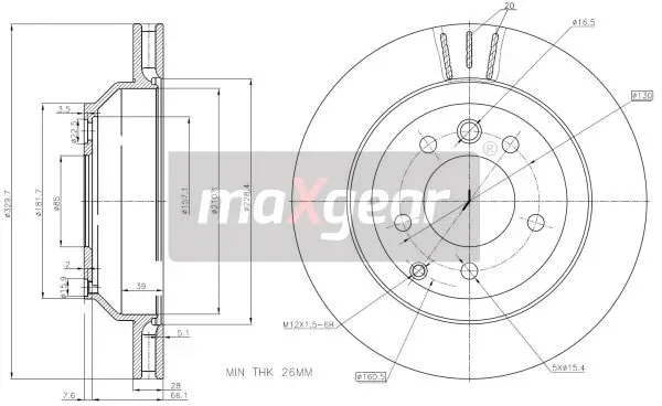 maxgear-19-1833-tarcza-hamulcowa-jakosc-czesci-zgodnie-z-gvo-q-oryginal-z-logo-producenta-czesci-oem-oes