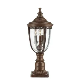 lampa-stojaca-zewetrzna-slupek-klasyczna-brazowy-szklana-55-cm-feiss