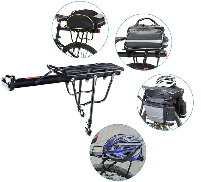 uniwersalny-bagaznik-rowerowy-tylny-aluminium-50kg-odblask-szosowy-gorski-dlugosc-35-5-cm