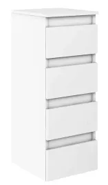 komoda-slupek-32-cm-megan-modul-szuflady-bialy