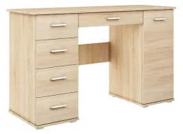 biurko-szuflady-dab-sonoma-szkolne-praktyczne