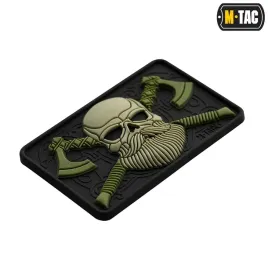 m-tac-naszywka-bearded-skull-3d-pvc-olive-emblemat