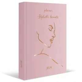 kalendarz-planer-stylistki-beauty-2024-zlocony-dzienny-planner-kalendarz