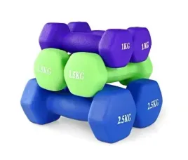 hantle-zeliwne-hantelki-neoprenowe-do-cwiczen-ciezarki-zestaw-walizka-6szt