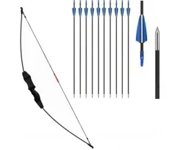 qbest-luk-15lbs-strzaly-10szt-tarcza-10szt-kolczan-luk-mysliwski-survival