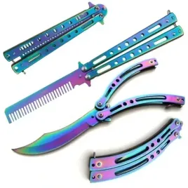 2x-noz-motylkowy-treningowy-ostry-motylek-rainbow-survival-militaria