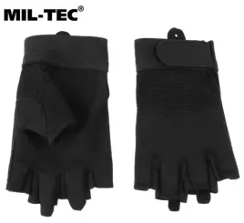rekawice-taktyczne-bez-palcow-army-mil-tec-czarne-ochrona-militaria-asg