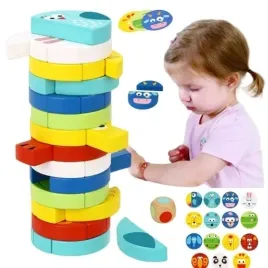 gra-zrecznosciowa-klocki-zwierzeta-wieza-tooky-toy-gra-edukacyjna-prezent