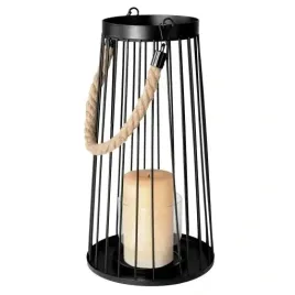 lampion-swiecznik-szklany-metalowy-czarny-loft-dekoracja-ozdoba-domowa