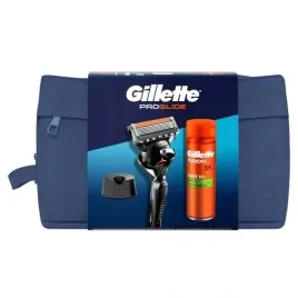 gillette-zestaw-podrozny-maszynka-proglide-zel-fusion-200-ml-stojak