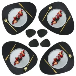 podkladka-na-stol-czarna-mata-zestaw-4szt-odporna