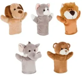 pacynka-pluszowa-5-sztuk-pies-kot-lew-mis-edukacyjny-prezent-dla-dzieci
