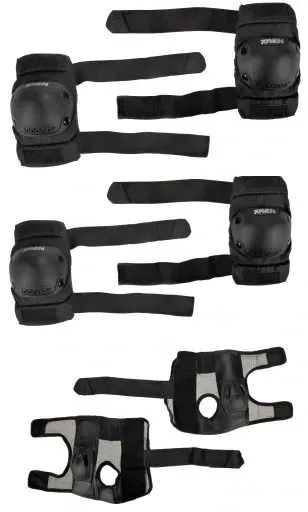 ochraniacze-raven-dexard-black-s-zestaw-ochraniaczy-prezent