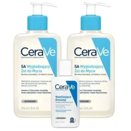 cerave-sa-zel-wygladzajacy-do-mycia-236ml-x2-pielegnacja-skory-prezent