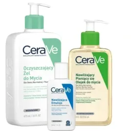 cerave-zestaw-oczyszczajacy-zel-do-mycia-473ml-olejek-nawilzajacy-236ml
