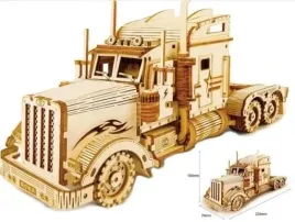 puzzle-3d-model-drewniany-tir-ciezarowka-zabawka-prezent-dla-dzieci