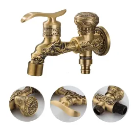 bateria-umywalkowa-kran-lazienkowy-scienny-antyk
