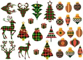 naklejki-swiateczne-na-okno-zestaw-kratka-dekoracja-swiateczna