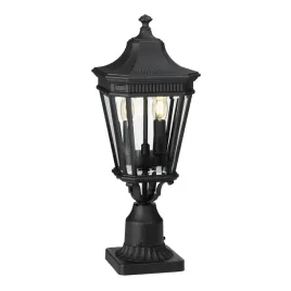 lampa-stojaca-zewnetrzna-ogrodowa-czarna-klasyczna-szklana-55-cm-feiss