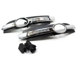 audi-a6-c6-led-drl-kratki-oslona-halogenu-led