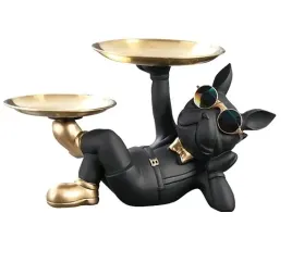 figurka-psa-z-taca-rzezba-do-przechowywania-buldog