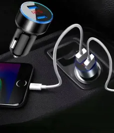 ladowarka-samochodowa-2x-usb-voltomierz-12v-24v