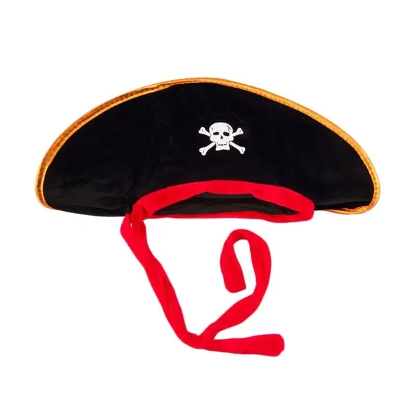 kapelusz-pirata-kapitana-statku-pirackiego-czerwone-wstazki-welurowy-kod-producenta-phk35
