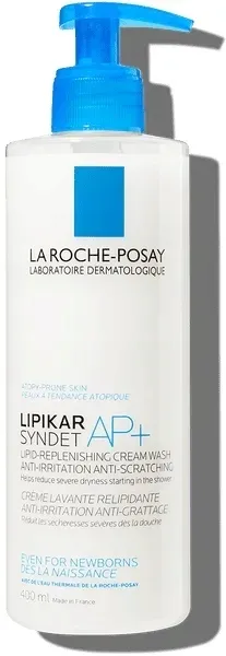 LA ROCHE-POSAY LIPIKAR SYNDET AP+ Krem myjący 400ml + GRATIS EMULSJA