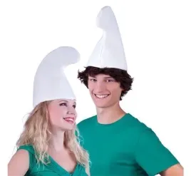 czapka-smerfa-biala-stroj-przebranie-smerfy-smerfetka