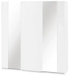 szafa-biala-trzydrzwiowa-przesuwna-z-lustrami-mx-05-laminat-220x235x69-cm