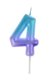 swieczka-na-tort-cyfra-4-niebiesko-fioletowa-ombre