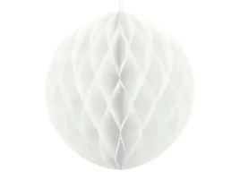 kula-bibulowa-bialy-40cm-dekoracje-honeycomb