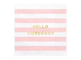 serwetki-hello-gorgeous-jasny-rozowy-20szt