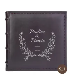 album-z-personalizowana-okladka-na-200-zdjec-10x15-brazowy-slub-slubny