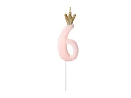 swieczka-urodzinowa-cyfra-6-z-korona-rozowa-95cm